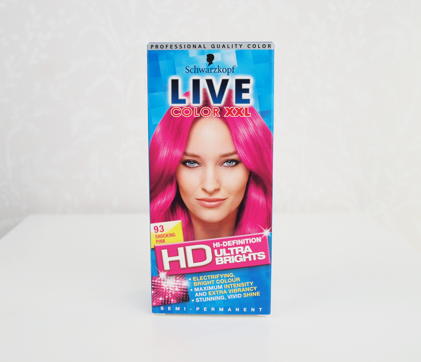rosa permanent hårfärg