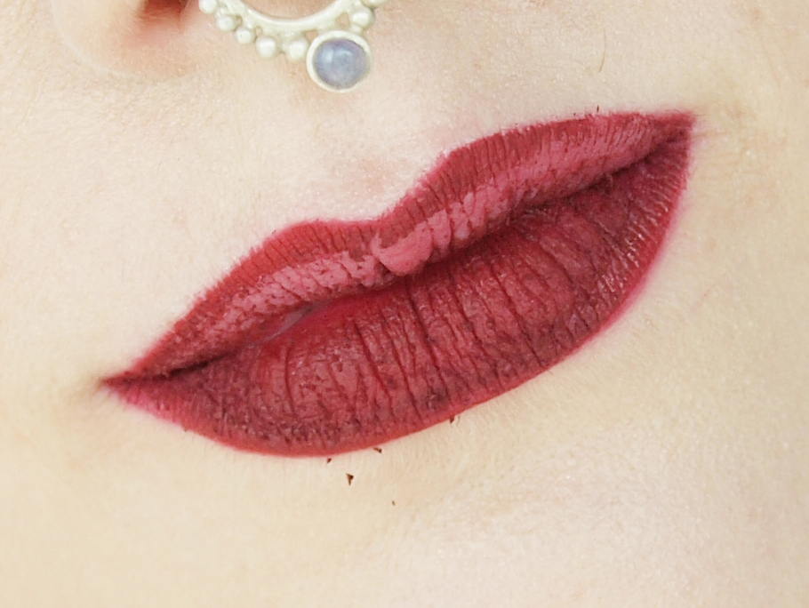 hm beauty velvet lip cream screen siren