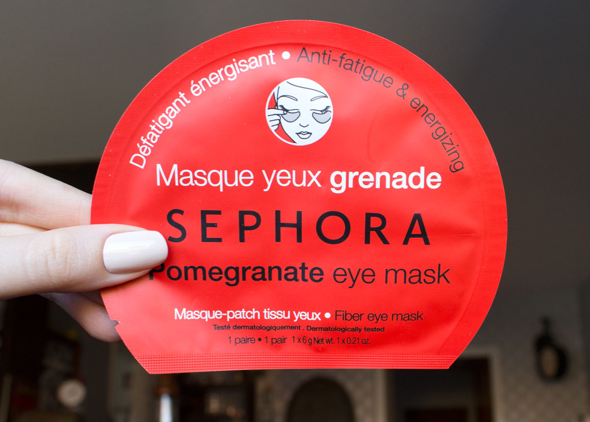 sephora pomegranate eye mask