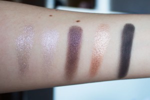 isadora eye shadow palette golden edition 65 golden eyes swatches