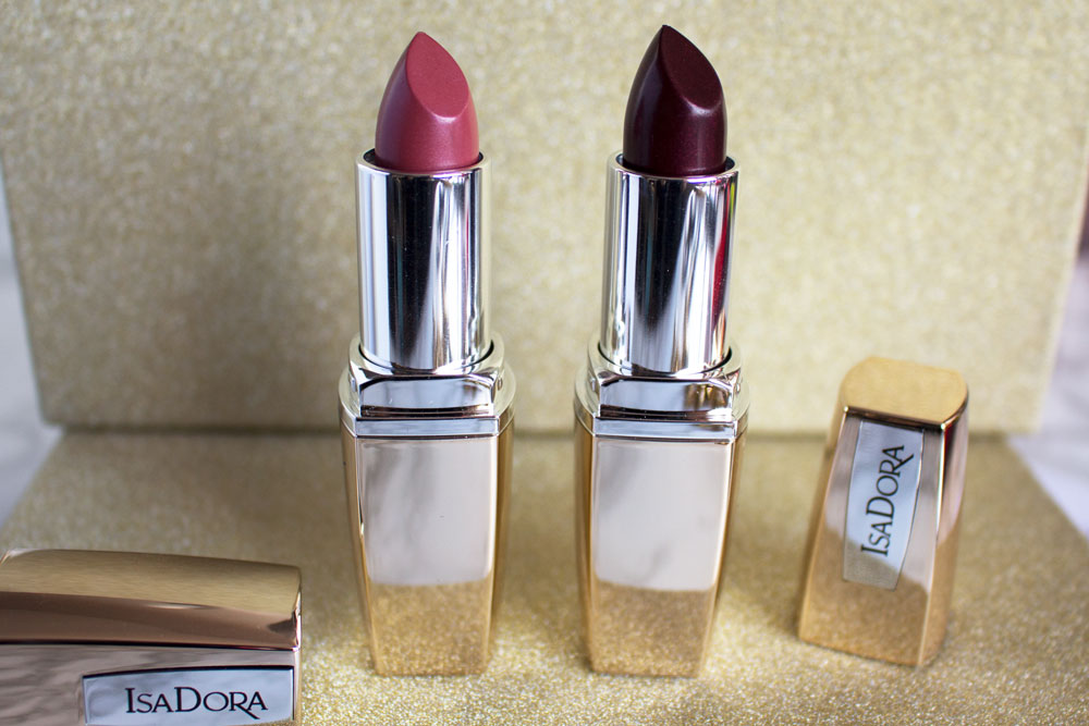 isadora perfect moisture lipstick golden edition heather zinfandel