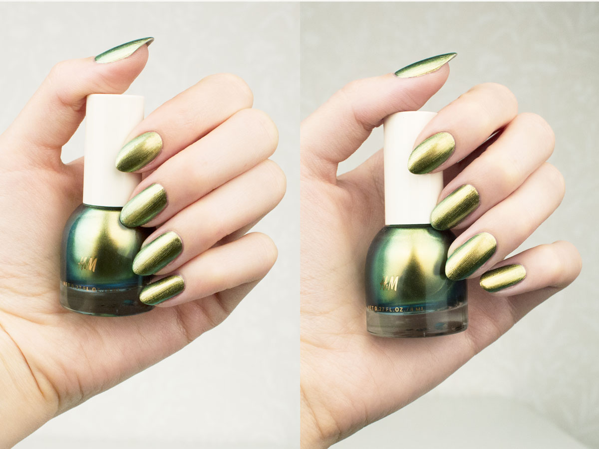 H&M green as gold
