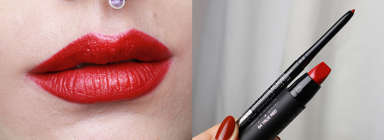 isadora lip desire sculpting lipstick 64 true red
