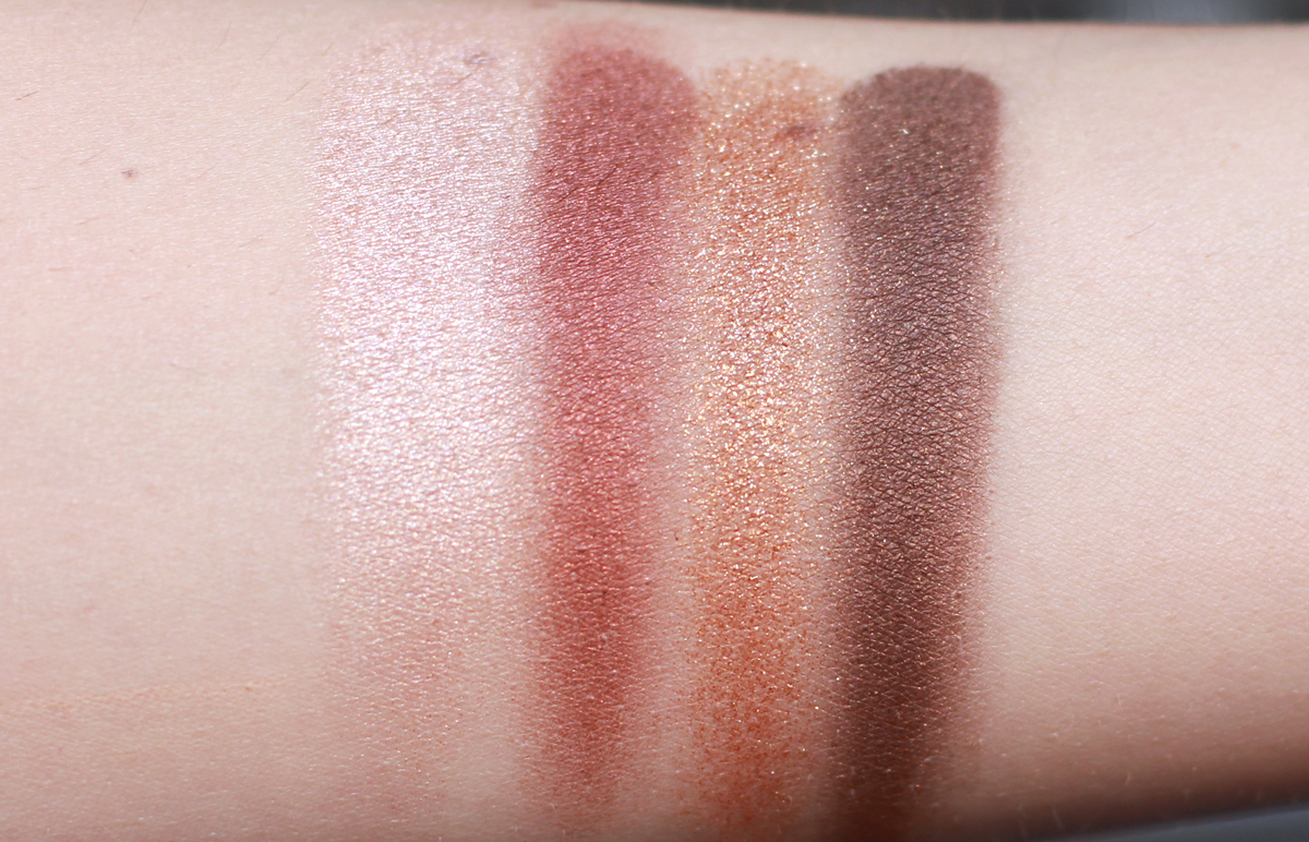Charlotte tilbury the dolce vita swatches