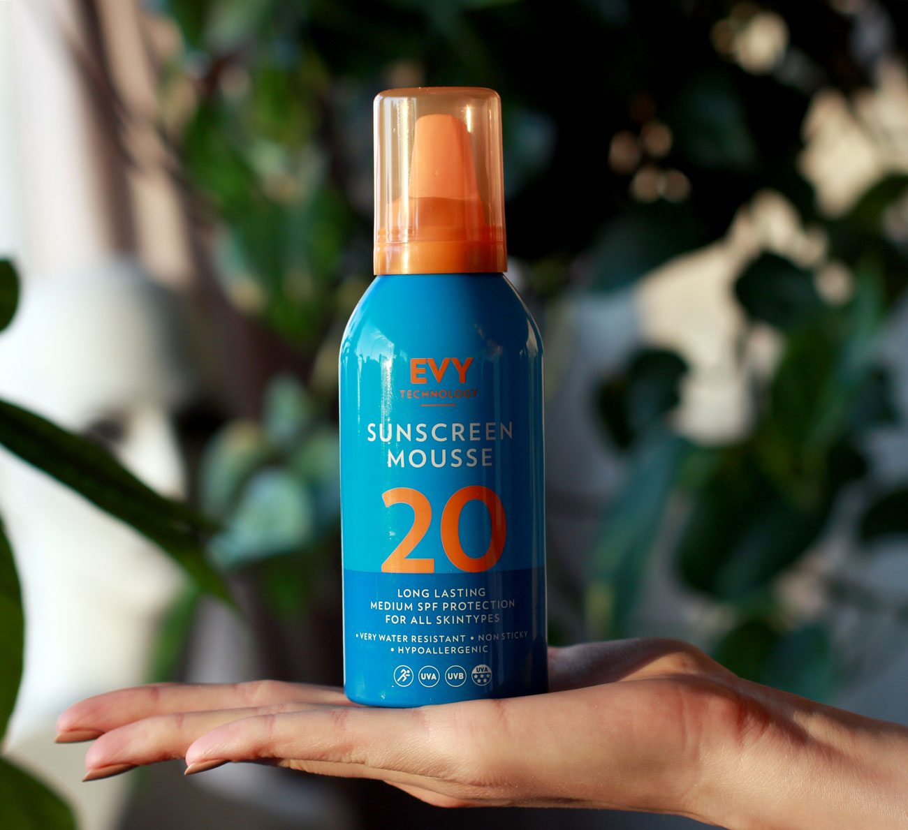 Evy Sunscreen Mousse SPF 20