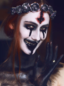Satanic makeup