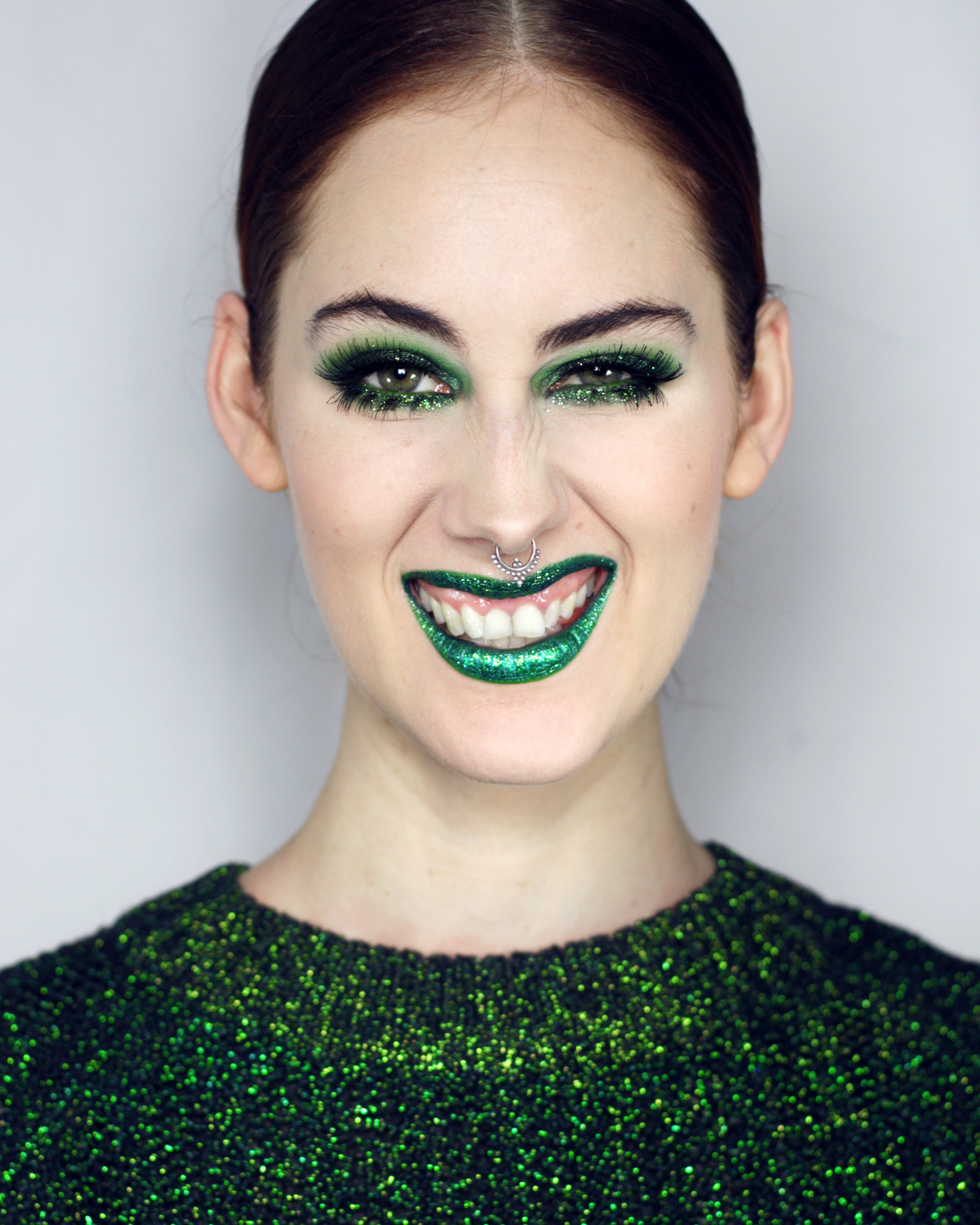 Green makeup