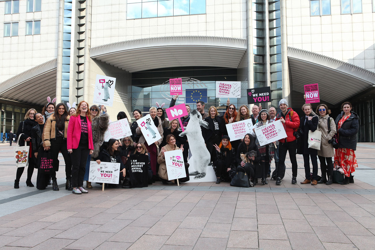 The Body Shop Brussels Forever Against Animal Testing 