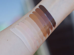 Nabla Close-Up Concealer Swatches