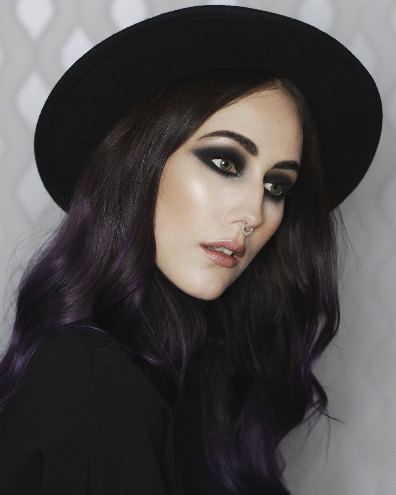 Wearable witchy makeup look