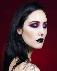 Nabla Poison garden Palette makeup look